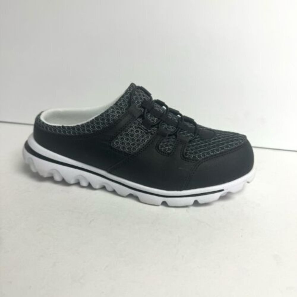 Propet Womens Travelactiv Slide Black Size 6.5 EE